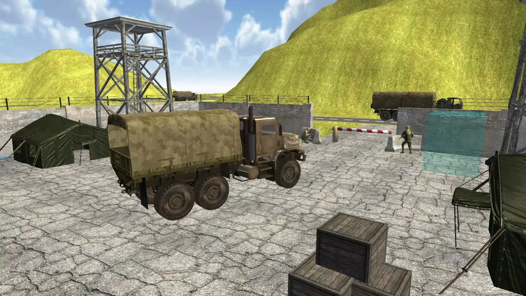 US Army Cargo Transport Truck Screenshots