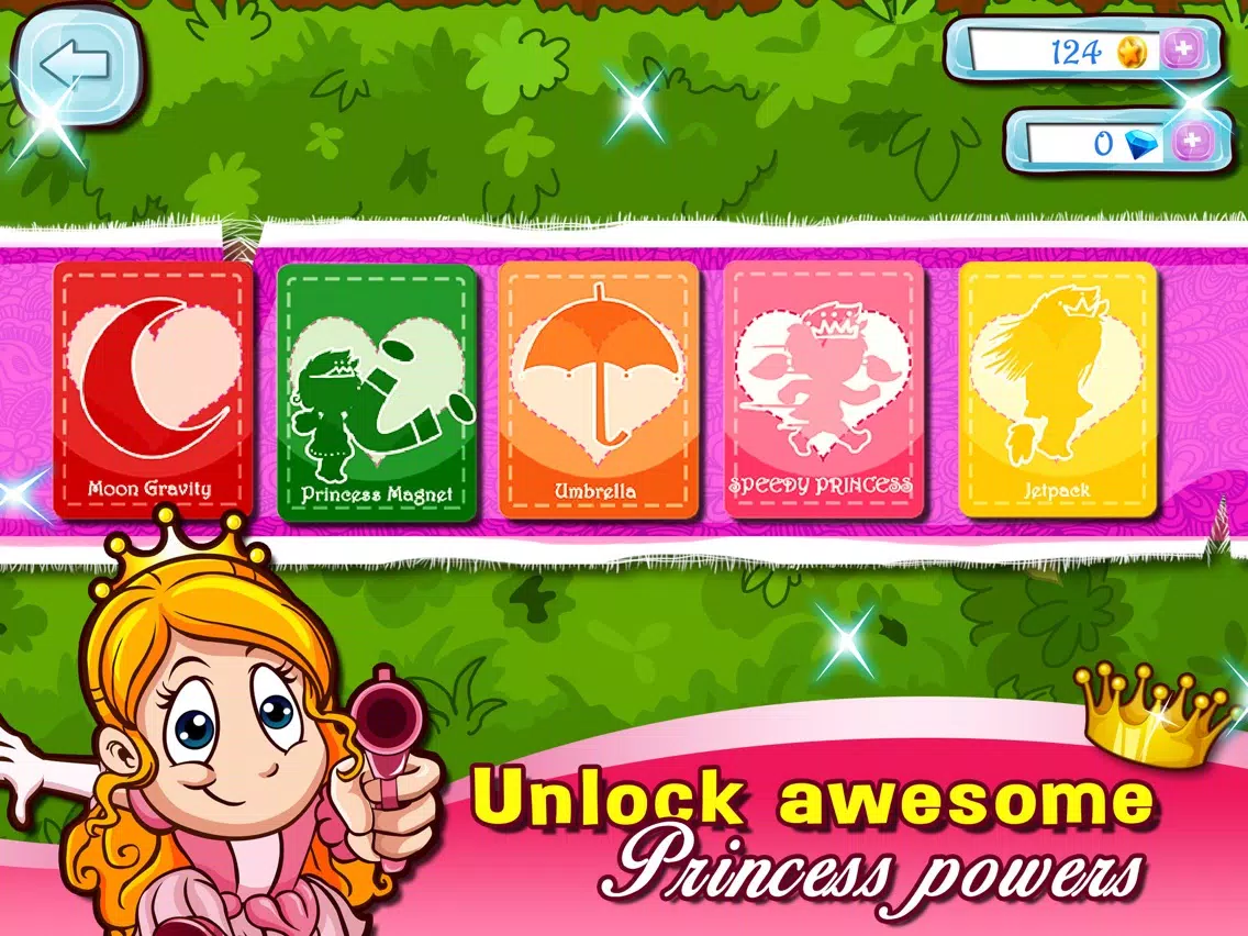 A Princess Gymnastics Fashion Girly Run - play 3d run-ing & shoot-ing kids games for girls iPad 应用截图