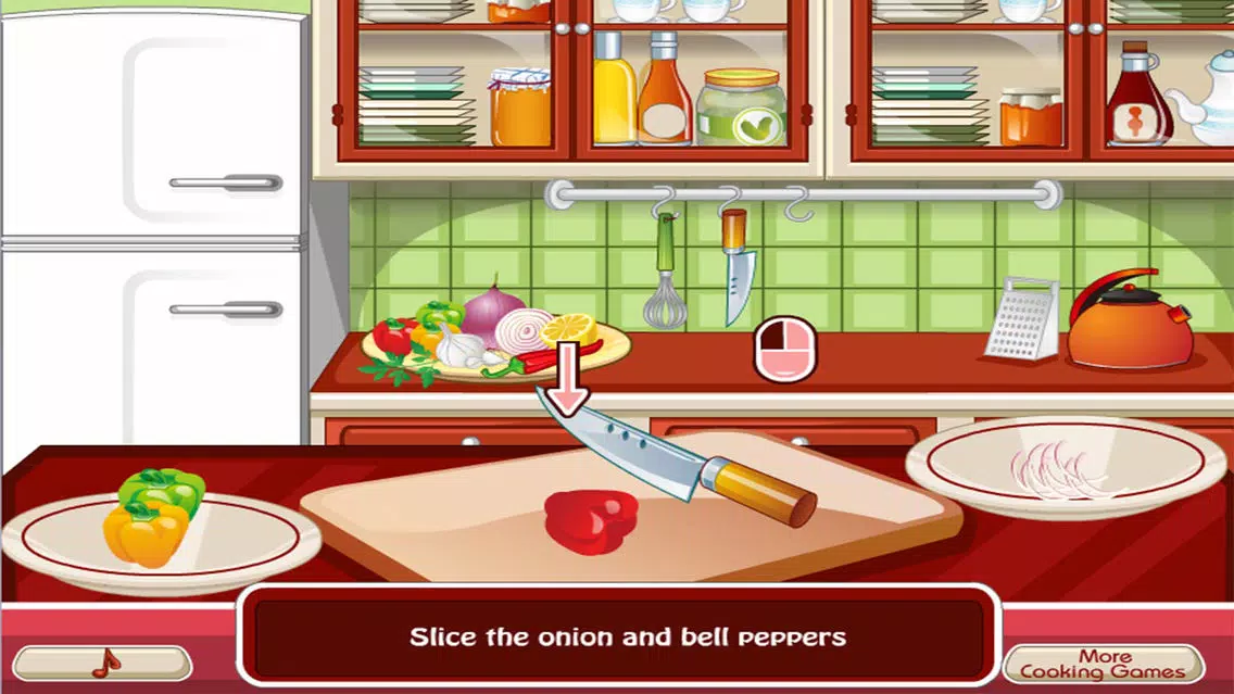 Captures d'écran de Cooking the First Chicken - girl games for kids