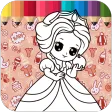 Princesses Coloring Pages for Kids