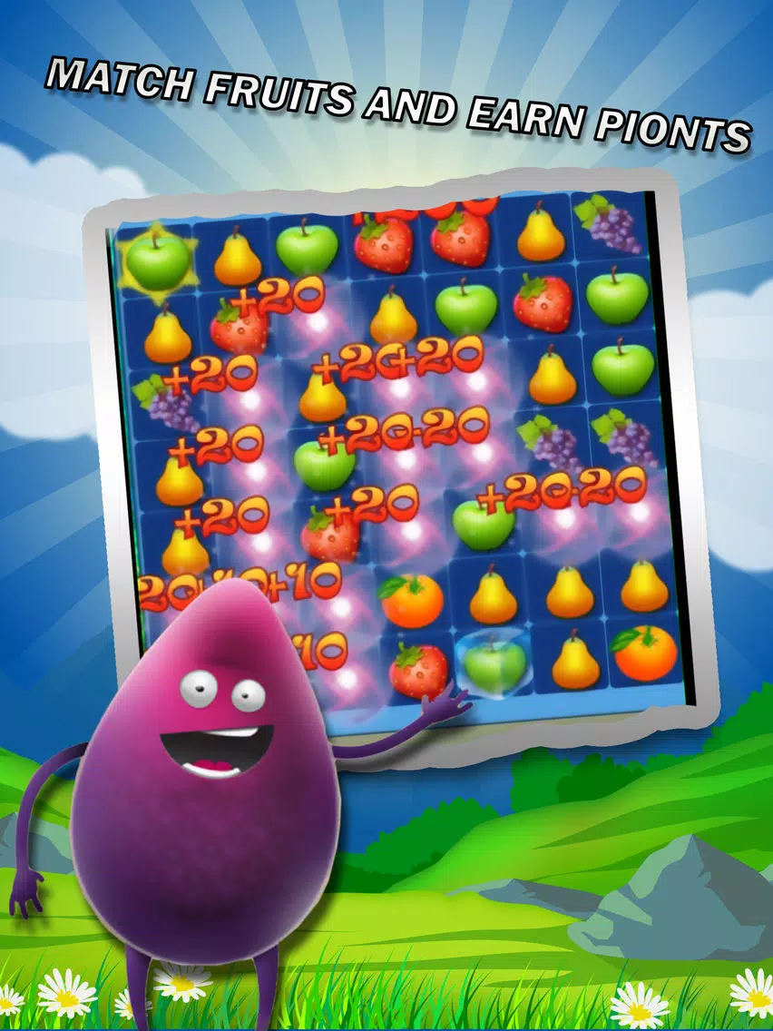 Crazy Fruit Link Ace match 3 fruit sugar mania and fruit blast bomb - Puzzle Game Free iPad Screenshots