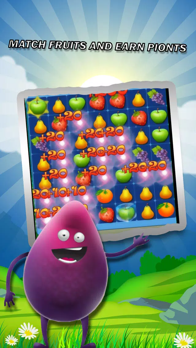 Crazy Fruit Link Ace match 3 fruit sugar mania and fruit blast bomb - Puzzle Game Free Screenshots