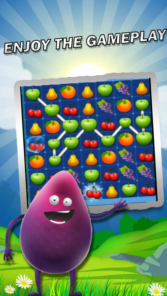 Crazy Fruit Link Ace match 3 fruit sugar mania and fruit blast bomb - Puzzle Game Free Screenshots