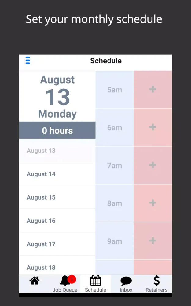 Priv Pro App Screenshots