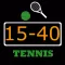 Save-score. Keep tennis scores