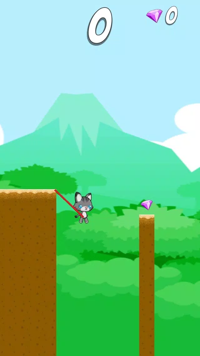Capturas de tela do Wobble - Swing Jump Game