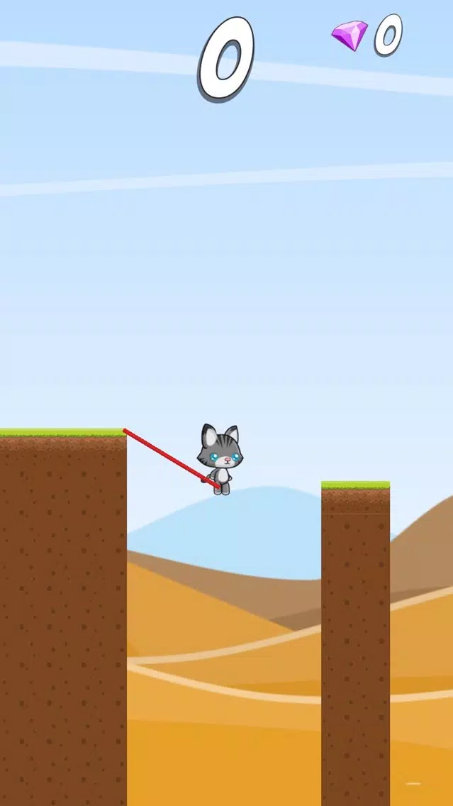 Capturas de tela do Wobble - Swing Jump Game