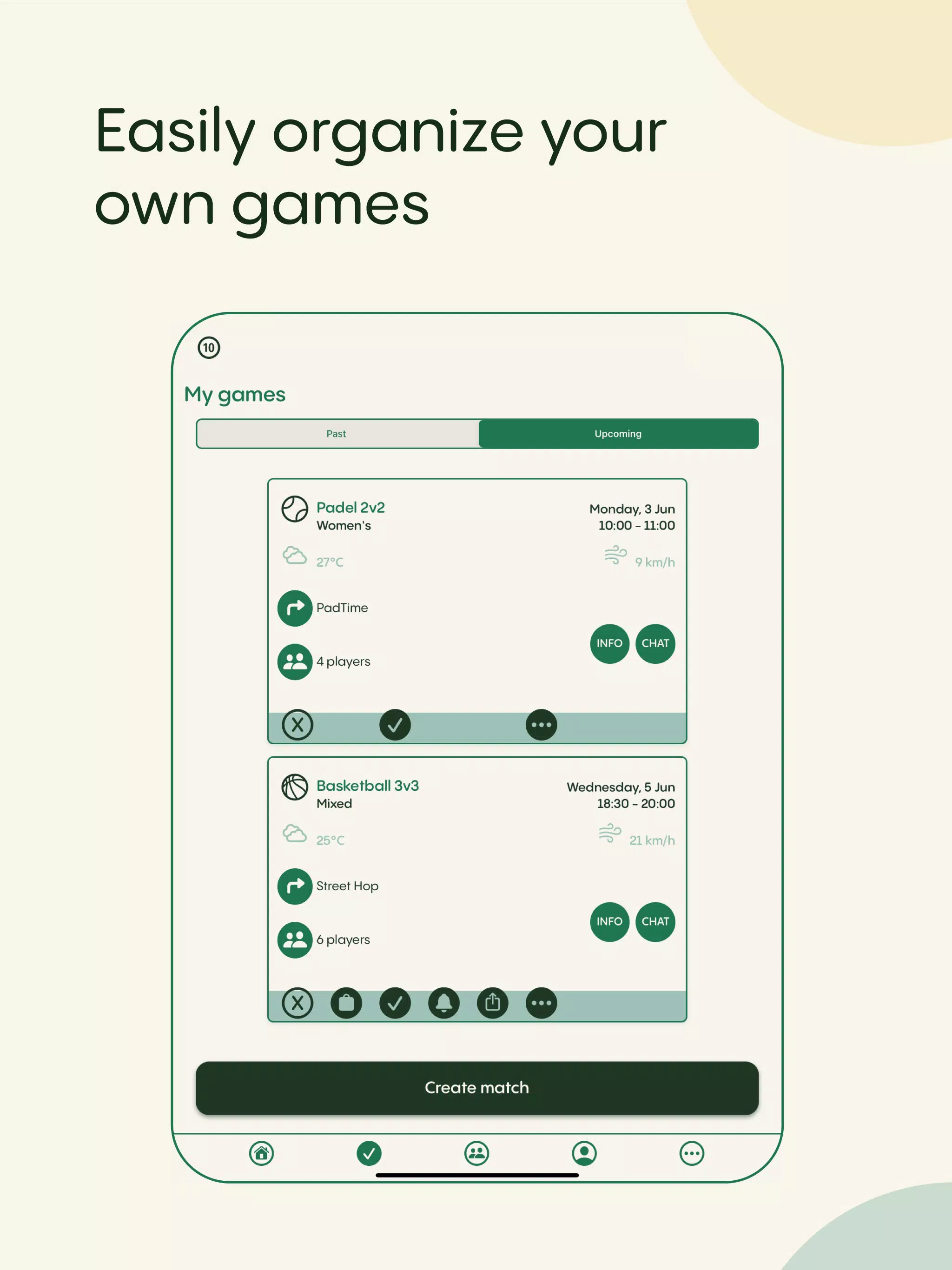 OutyPlay Screenshots