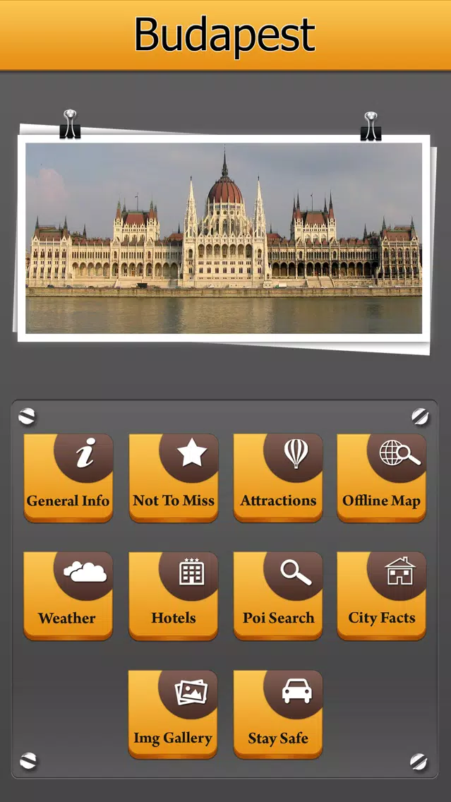 Budapest Offline Map City Guide Screenshots