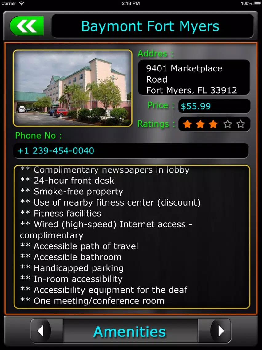 Fort Myers City Map Guide iPad Screenshots