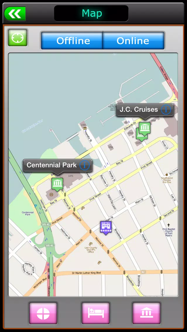 Fort Myers City Map Guide Screenshots
