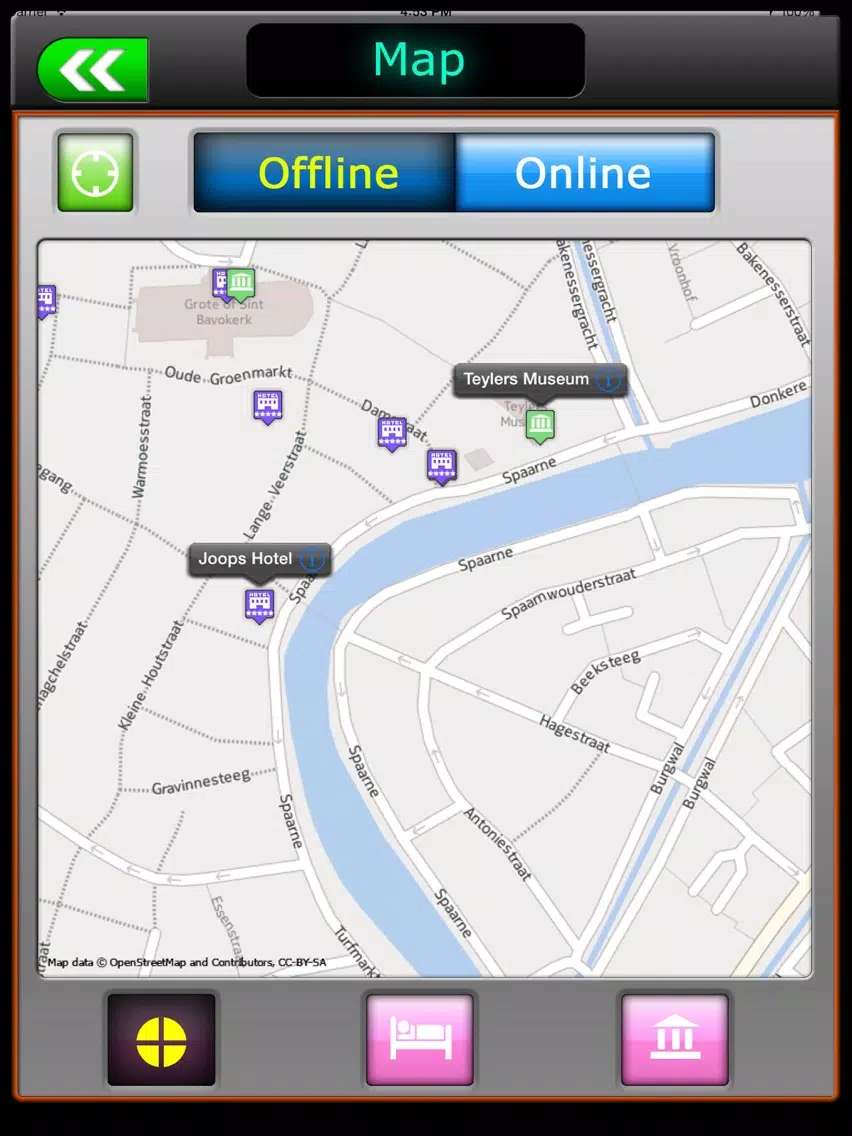 Haarlem Offline Travel Guide iPad Screenshots