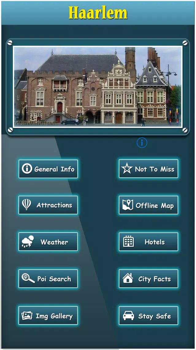 Haarlem Offline Travel Guide Screenshots