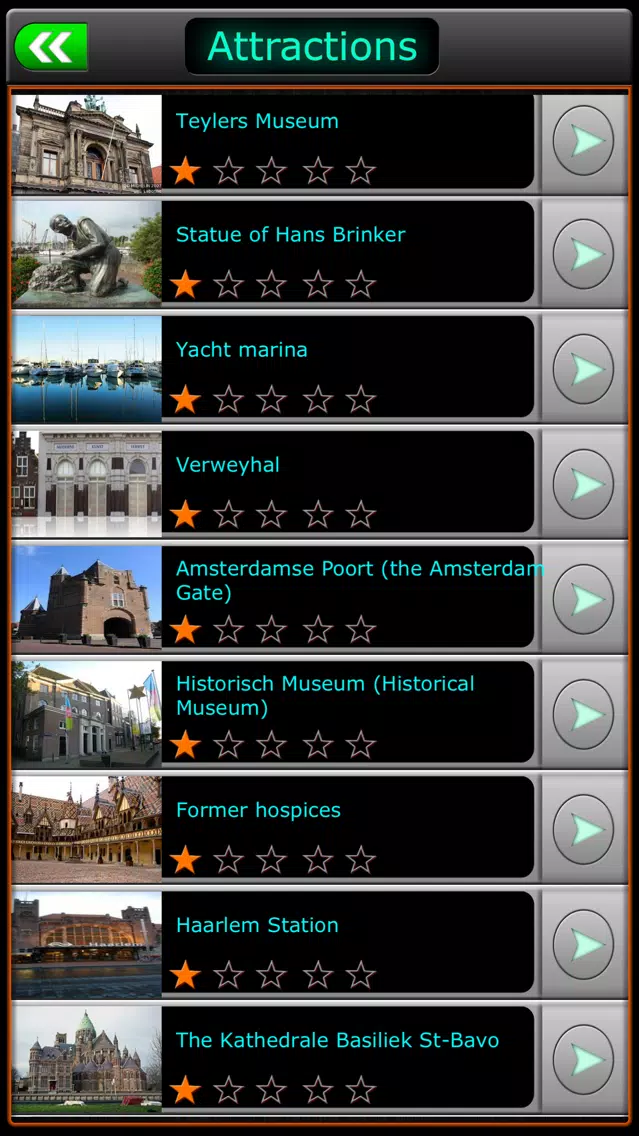 Haarlem Offline Travel Guide Screenshots