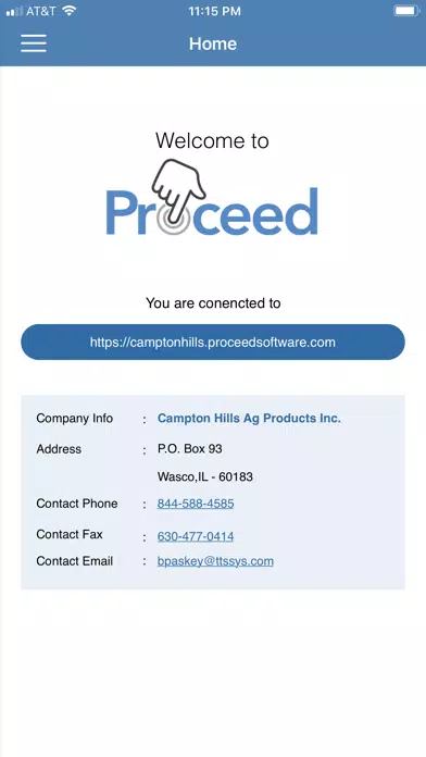 Proceed Inventory Management Screenshots