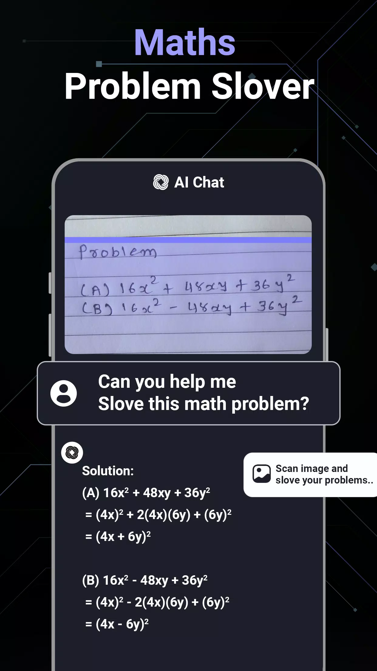 AI Chat Screenshots