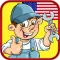 English Basic Concepts 4 - Professions for Kids. Pick the right answer!