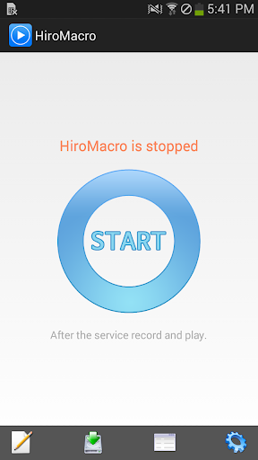 HiroMacro Auto-Touch Macro Screenshots
