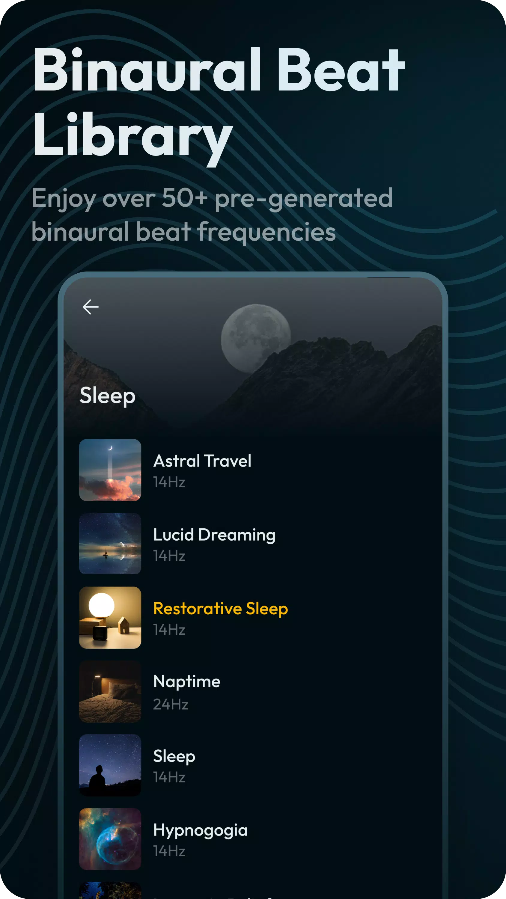 Binaural Beats Brainwaves Screenshots