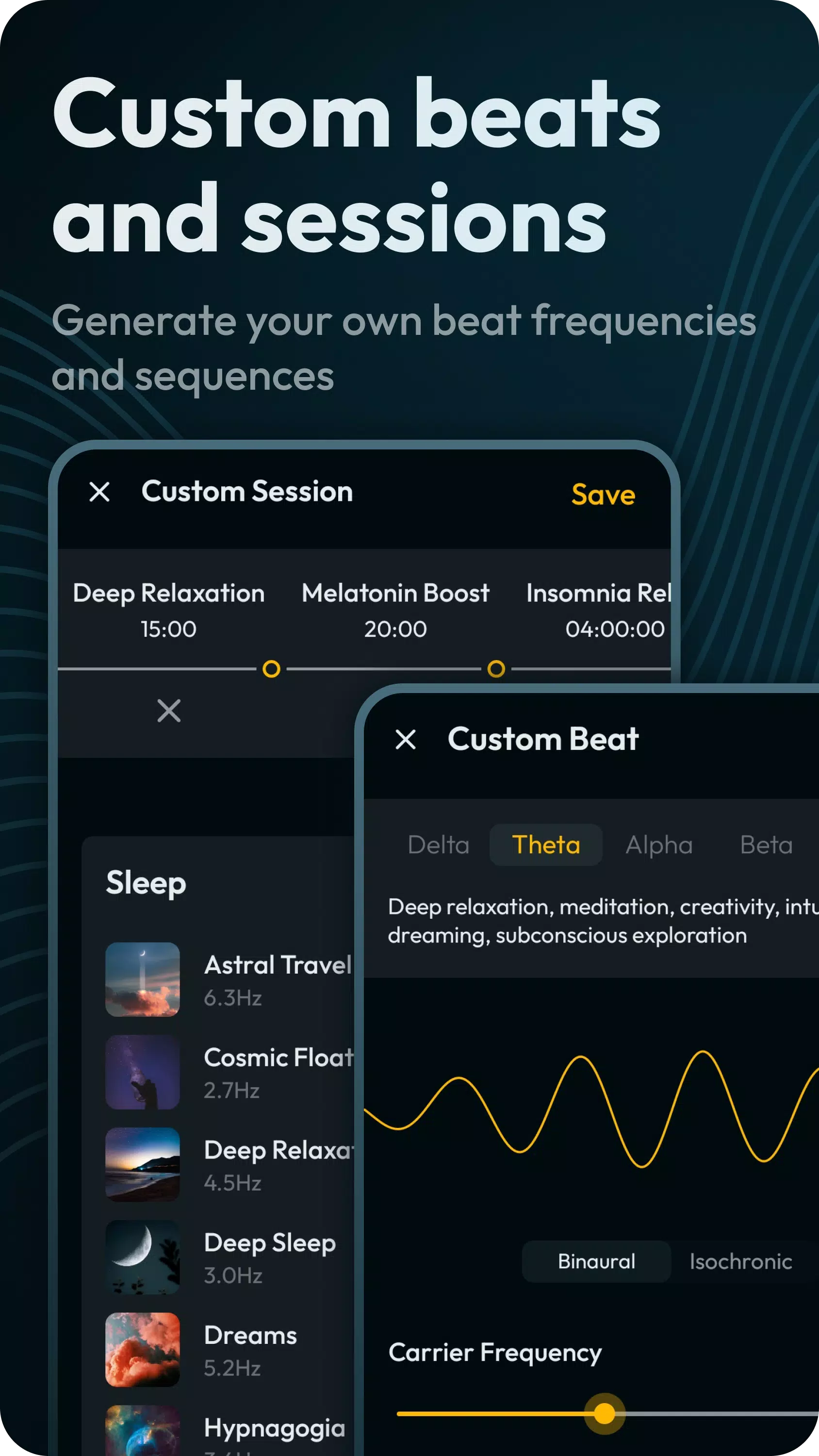 Binaural Beats Brainwaves Screenshots