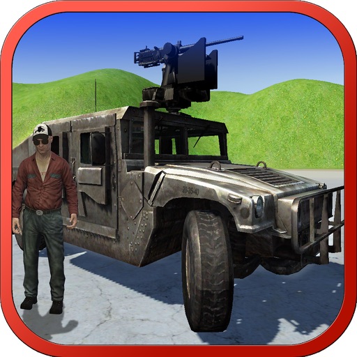 Army Hummer Transporter Truck Driver - Trucker Man Army Hummer Transporter Truck Driver - Trucker Man