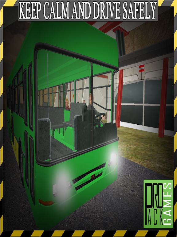 Captures d'écran de Dangerous Mountain & Passenger Bus Driving Simulator cockpit view – Transport riders safely to the parking iPad 
