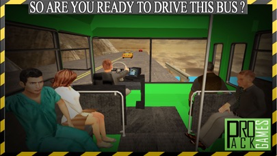 Captures d'écran de Dangerous Mountain & Passenger Bus Driving Simulator cockpit view – Transport riders safely to the parking