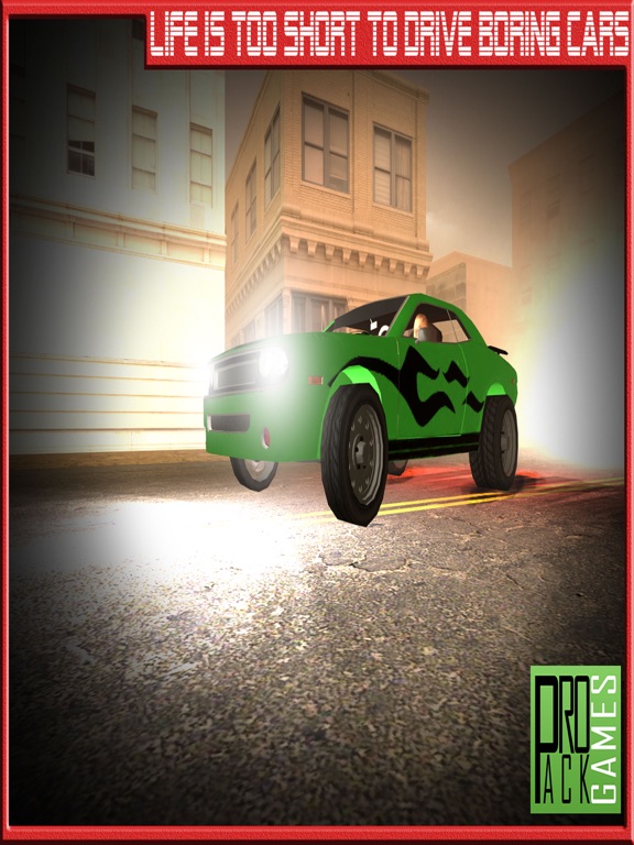 Zrzuty ekranu Full throttle racing in car - Drive as fast & as furious you can iPad 