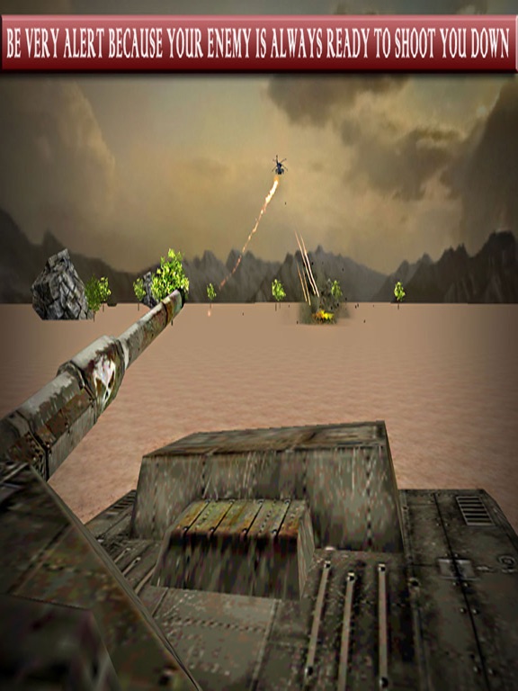 Helicopter VS Tank - Front line Cobra Apache battleship War Game Simulator iPad  스크린샷