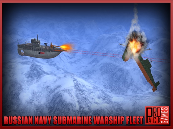 Zrzuty ekranu Russian Navy Submarine Battle - Naval Warship Sim iPad 