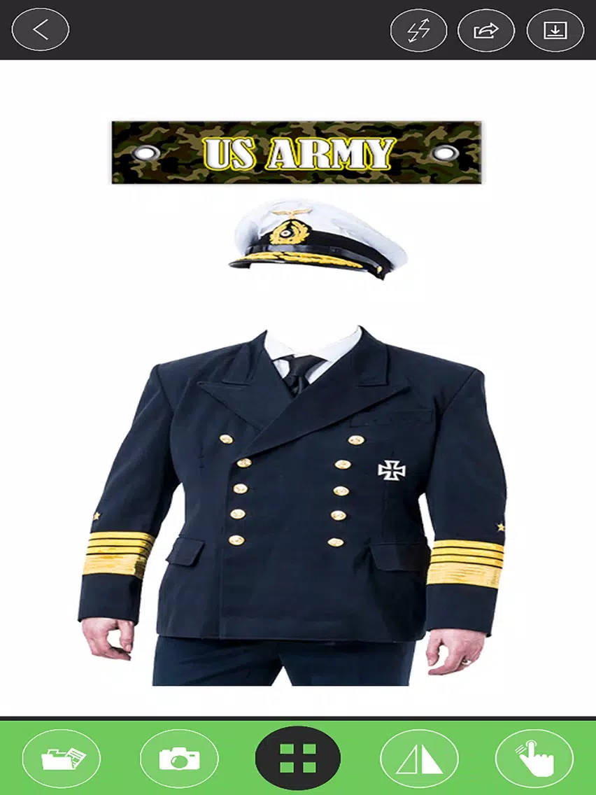 Military Photo Suits iPad Screenshots