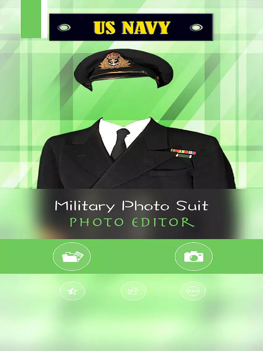 Military Photo Suits iPad Screenshots