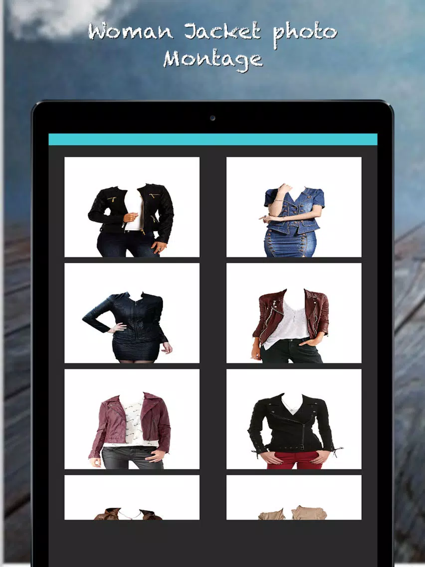 Women Jacket Photo Suits iPad Screenshots