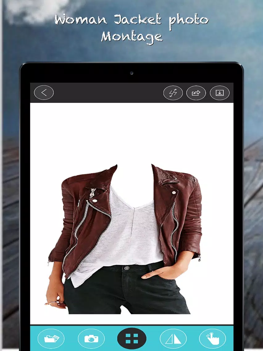 Women Jacket Photo Suits iPad Screenshots