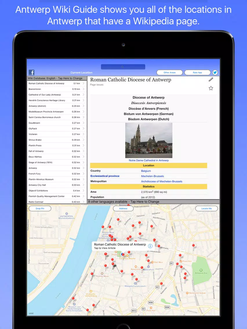 Antwerp Wiki Guide iPad Screenshots