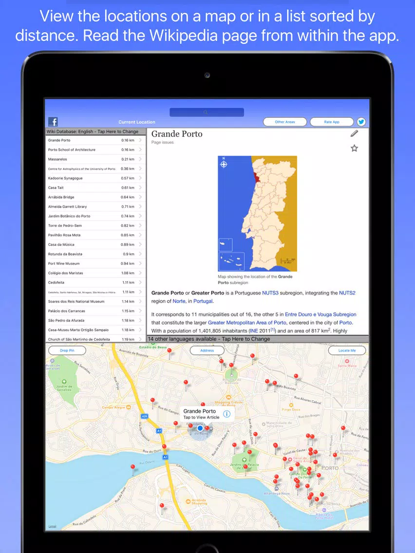 Porto Wiki Guide iPad 스크린샷