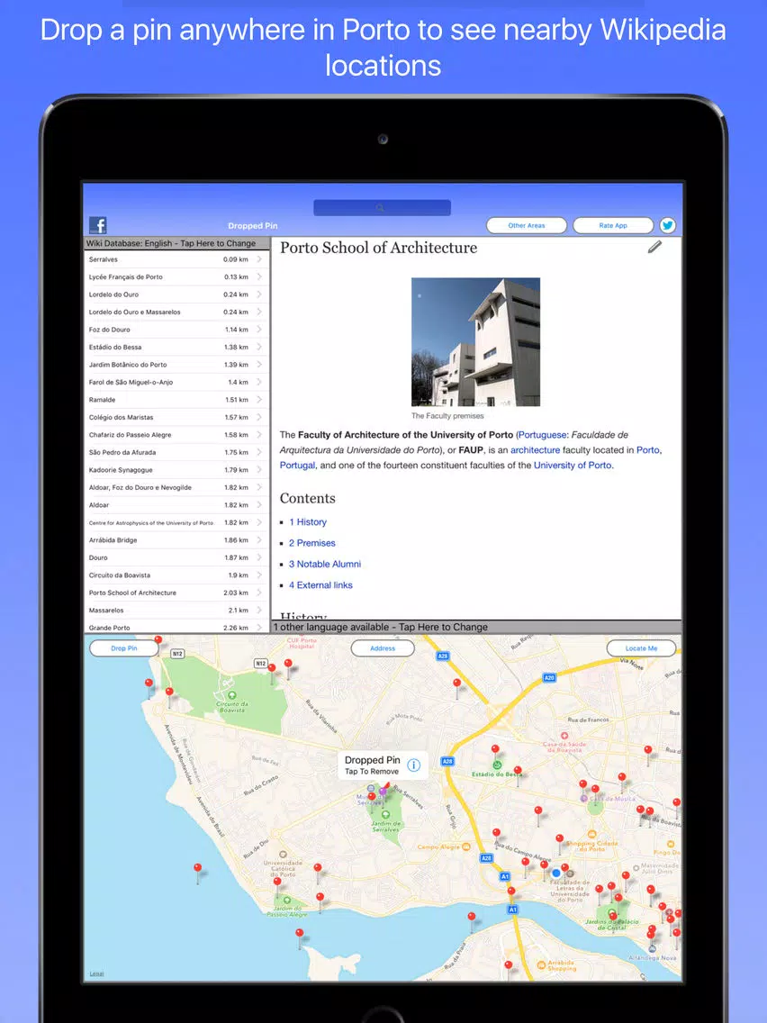 Porto Wiki Guide iPad 스크린샷