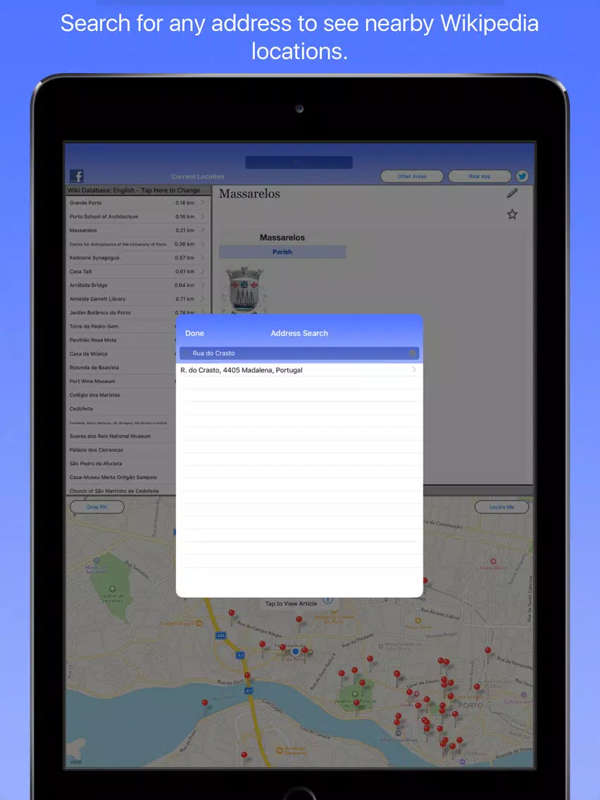 Porto Wiki Guide iPad 스크린샷