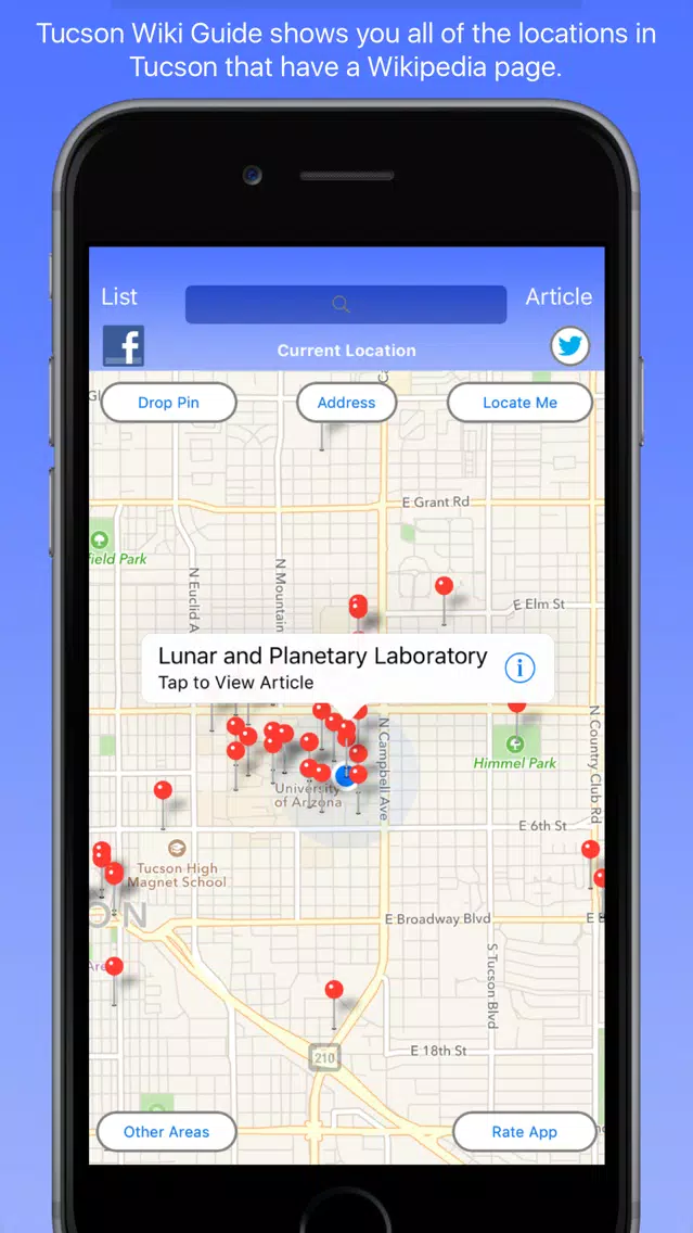 Tucson Wiki Guide سکرین شاٹس