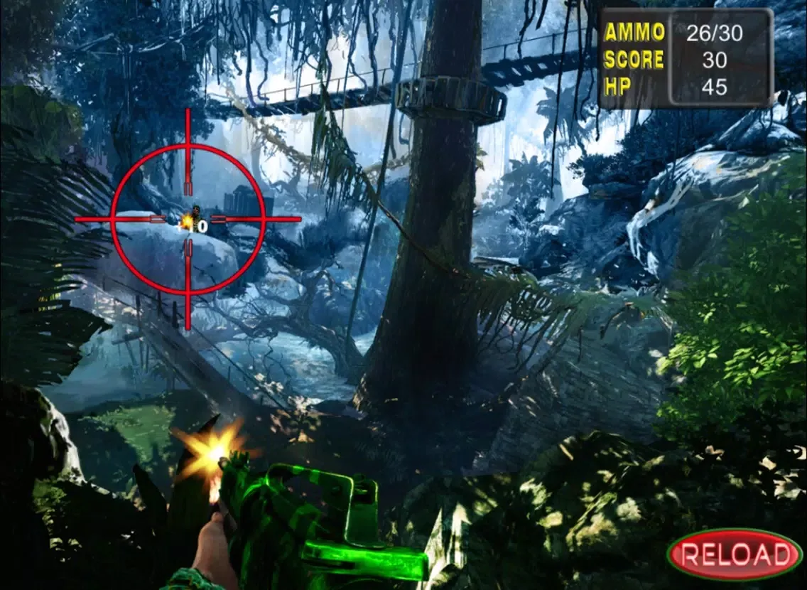 Army Jungle Warfare - Sniper Shooter Assassin Strike Force Edition iPad Screenshots