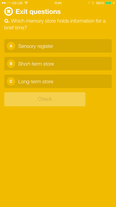 Psych Revise: A level revision Screenshots