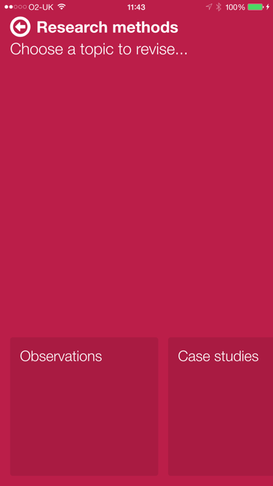 Psych Revise: A level revision Screenshots