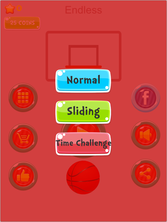 Tangkapan skrin Basketball Stars Mania iPad 