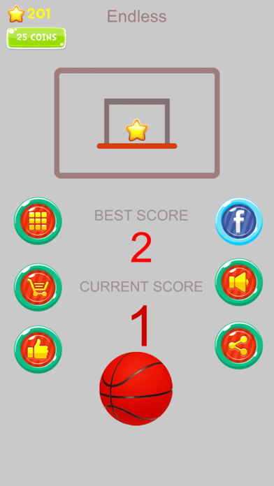 Tangkapan skrin Basketball Stars Mania