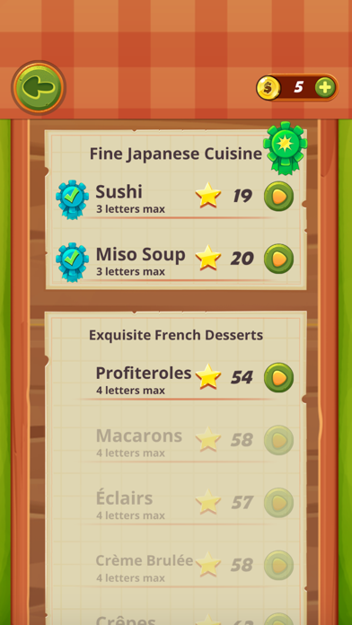 Word Chef - Link Words Screenshots
