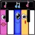 Cute Monster Piano Keys