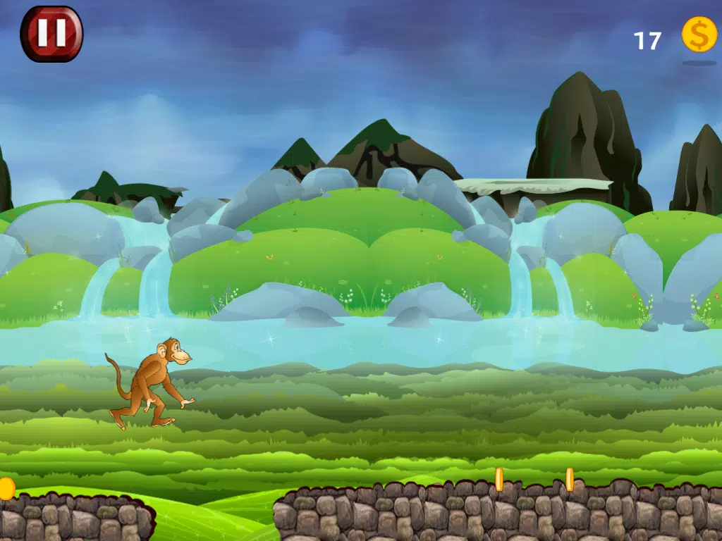 Monkey Run - Jump and Race Through The Jungle iPad Screenshots
