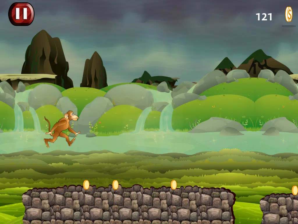 Monkey Run - Jump and Race Through The Jungle iPad Screenshots