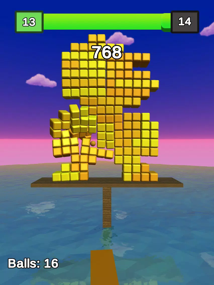 Crash Blocks 3D iPad  Screenshots