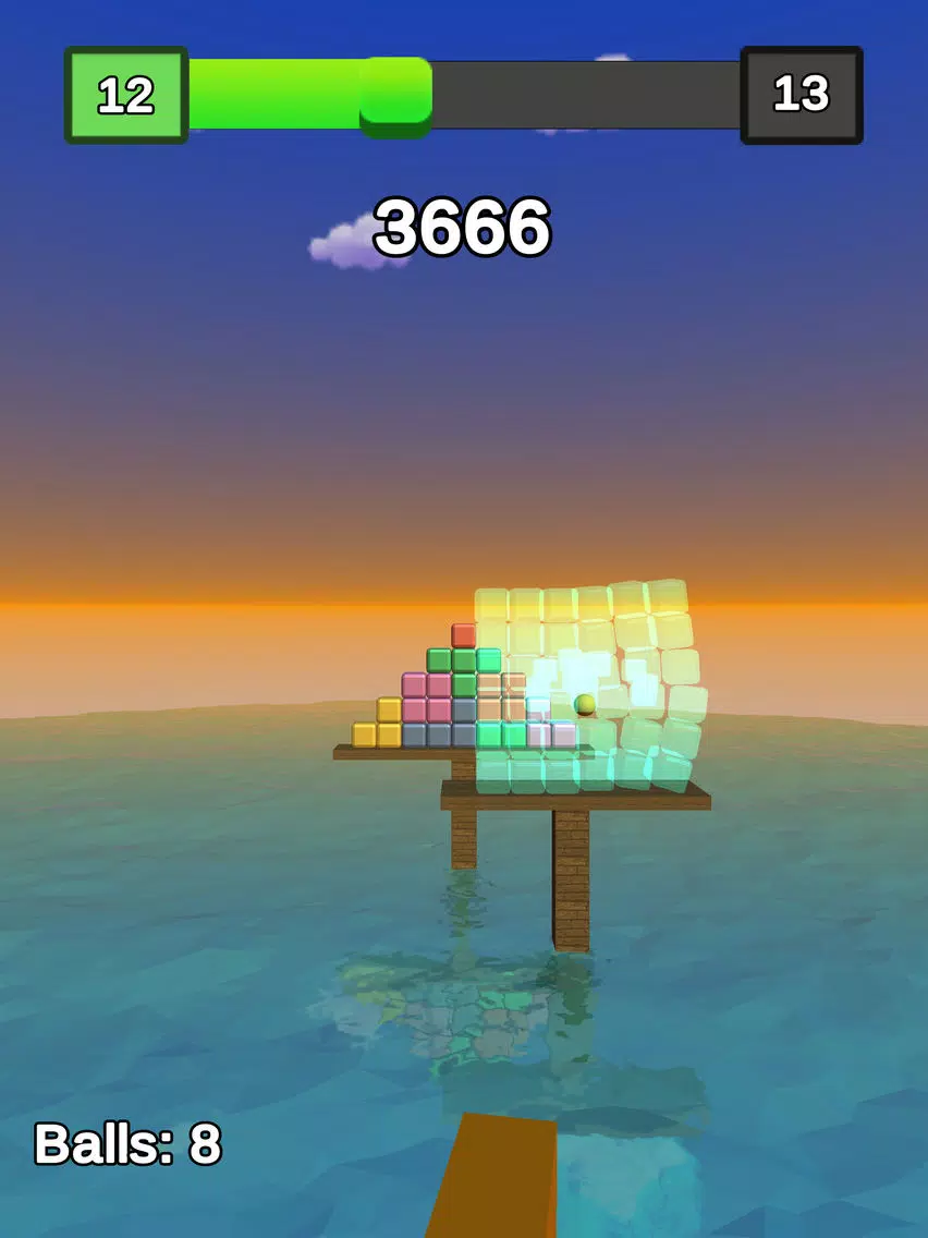 Crash Blocks 3D iPad  Screenshots